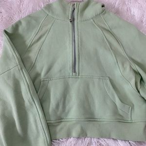 Scuba half zip hoodie